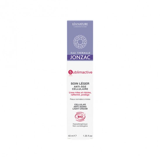 Eau de Jonzac Sublimactive Soin Léger Jeunesse Immédiate 40ml