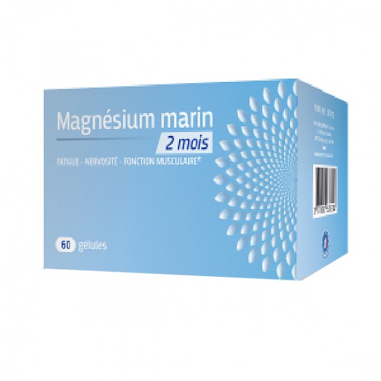 Prescription Nature Magnesium Marin 300mg 60 gélules