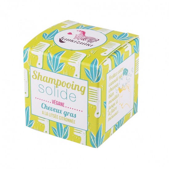 Lamazuna shampoing solide cheveux gras 55g