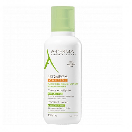 A-Derma exomega control crème émolliente 400ml