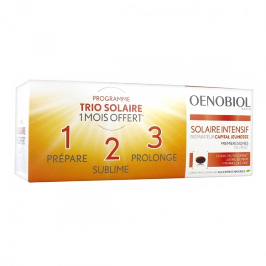 Oenobiol solaire intensif capital jeunesse 3x30 capsules