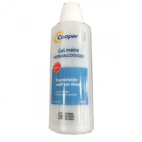 Cooper gel hydroalcoolique 250ml