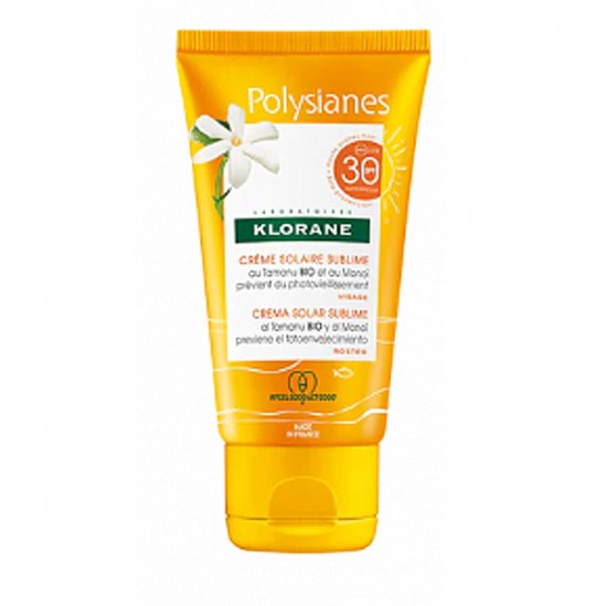 Klorane polysiane crème solaire visage SPF30 50ml