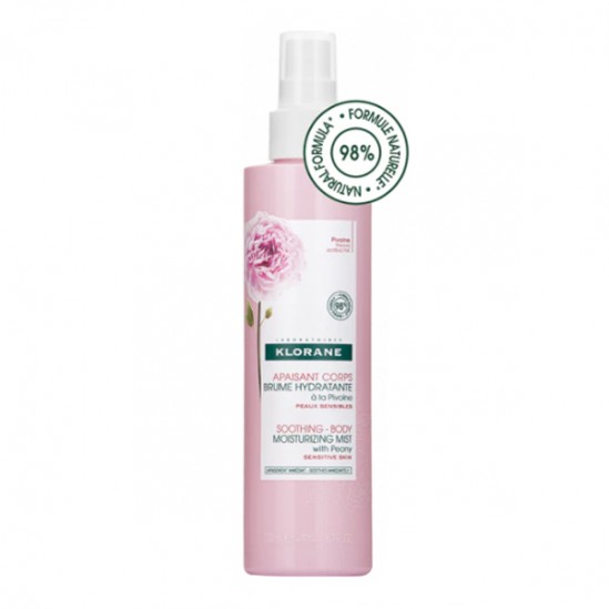 Klorane brume pour le corps pivoine 200ml