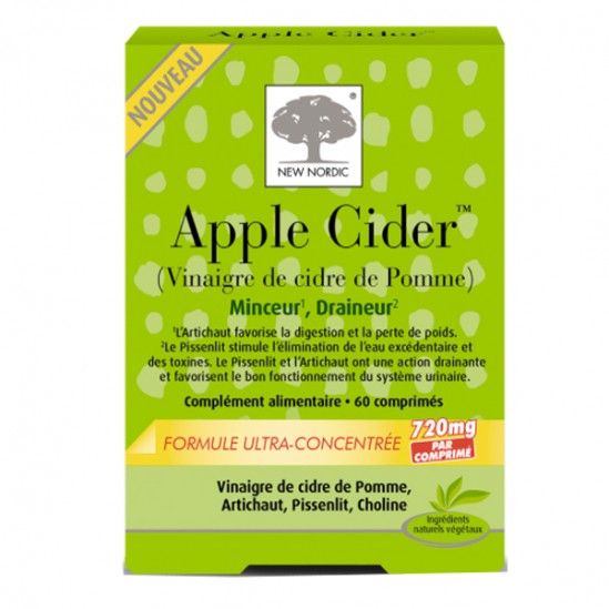 Nordic apple cider gummies boite de 60