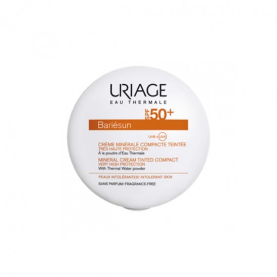 Uriage solaire crème minérale dorée SPF50+ 10g