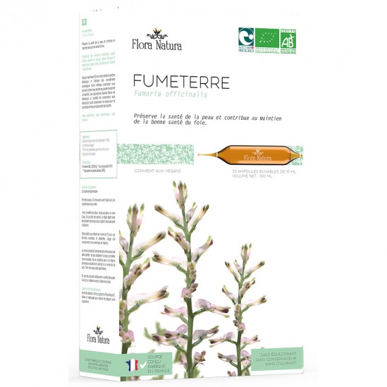 Flora natura fumeterre bio