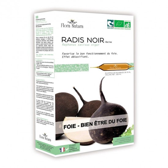 Flora natura radis noir bio