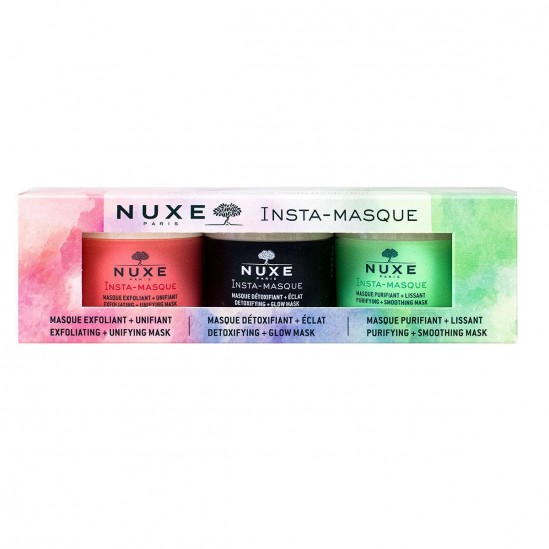 Nuxe insta-masque kit 3mini 3 x 15ml