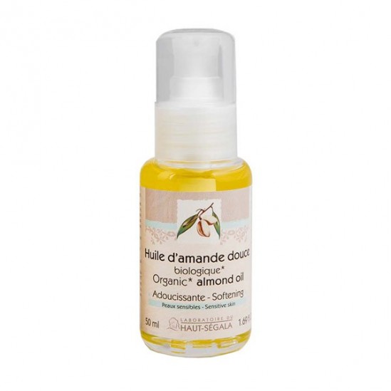 Haut-ségala huile d' amande douce biologique 50ml Haut-ségala huile d' amande douce biologique 50ml