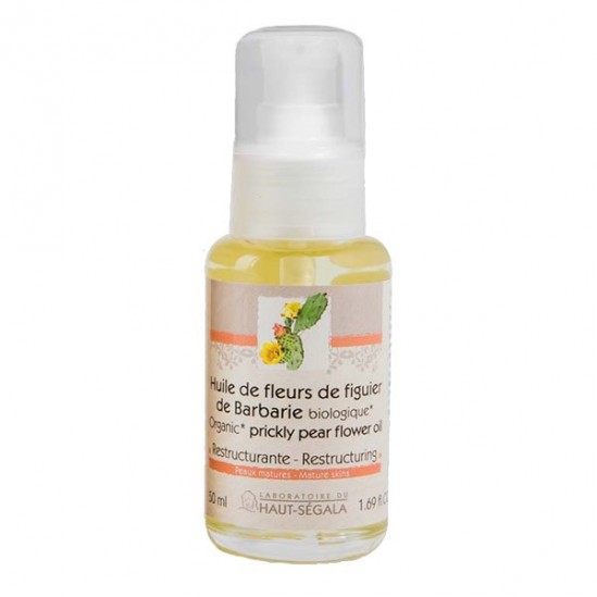Haut-ségala huile de fleurs de figuier de barbarie biologique 50ml Haut-ségala huile de fleurs de figuier de barbarie biologique 50ml