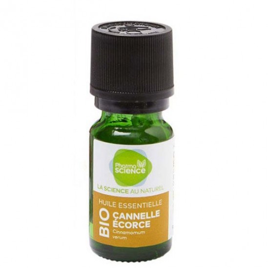 Pharmascience cannelle écorce bio huile essentielle 5ml Pharmascience cannelle écorce bio huile essentielle 5ml