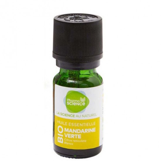Pharmascience mandarine verte bio huile essentielle 10ml Pharmascience mandarine verte bio huile essentielle 10ml