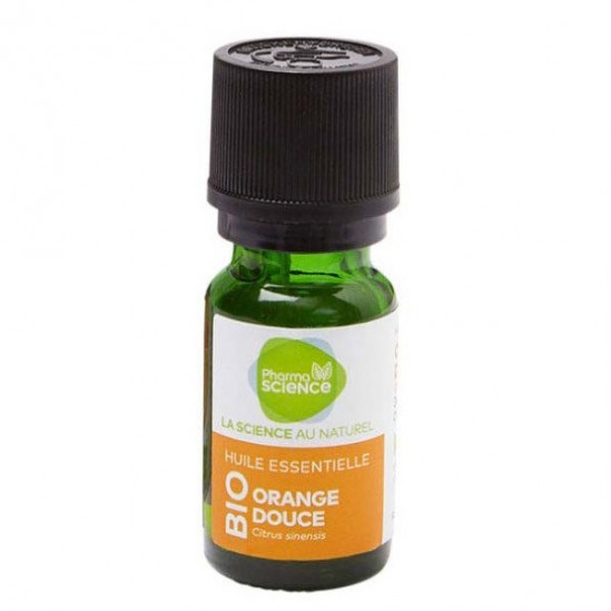 Pharmascience orange douce bio huile essentielle 10ml Pharmascience orange douce bio huile essentielle 10ml