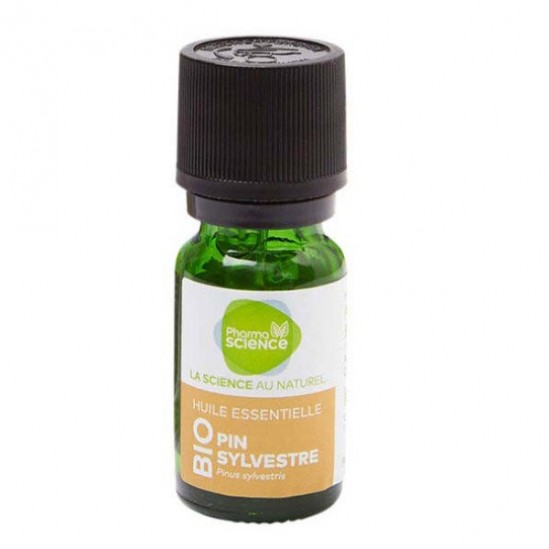 Pharmascience pin sylvestre bio huile essentielle 10ml Pharmascience pin sylvestre bio huile essentielle 10ml