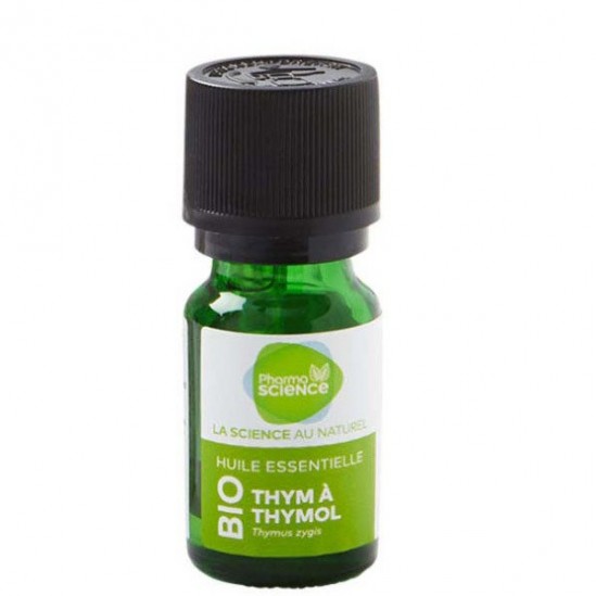 Pharmascience thym à thymol bio huile essentielle 5ml Pharmascience thym à thymol bio huile essentielle 5ml
