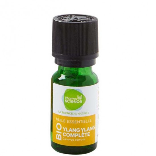 Pharmascience ylang ylang complète bio huile essentielle 10ml Pharmascience ylang ylang complète bio huile essentielle 10ml