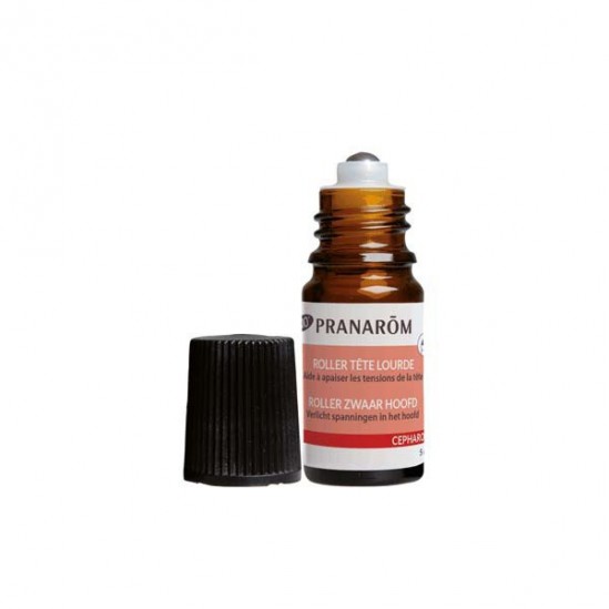Pranarôm cepharom roller tête lourde 5ml Pranarôm cepharom roller tête lourde 5ml
