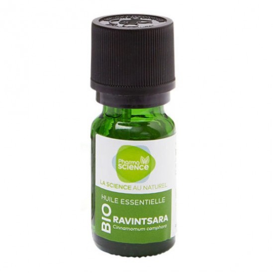 Pharmascience ravintsara huile essentielle bio 10ml Pharmascience ravintsara huile essentielle bio 10ml