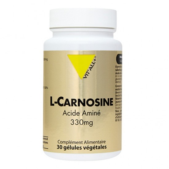 Vitall+ l-carnosine 330mg 30 gélules Vitall+ l-carnosine 330mg 30 gélules