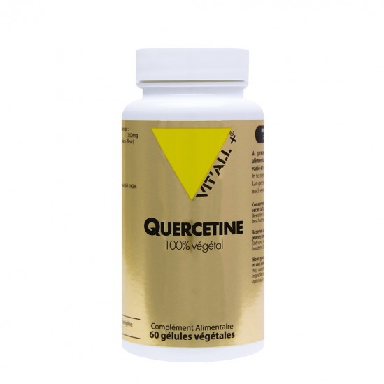 Vitall+ quercetine vegetale 350mg 120 gélules Vitall+ quercetine vegetale 350mg 120 gélules