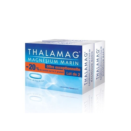 Thalamag magnésium marin duo 2x30 gélules