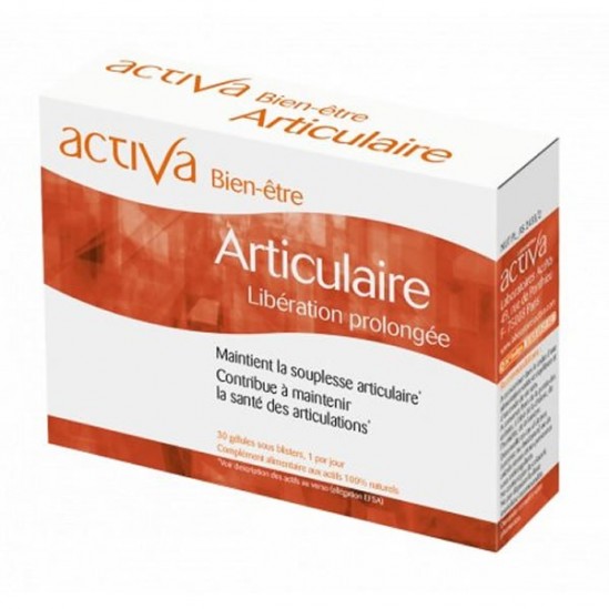Activa bien-être articulaire 30 gélules Activa bien-être articulaire 30 gélules