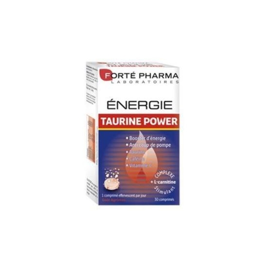 Forté pharma énergie taurine power 30 comprimés