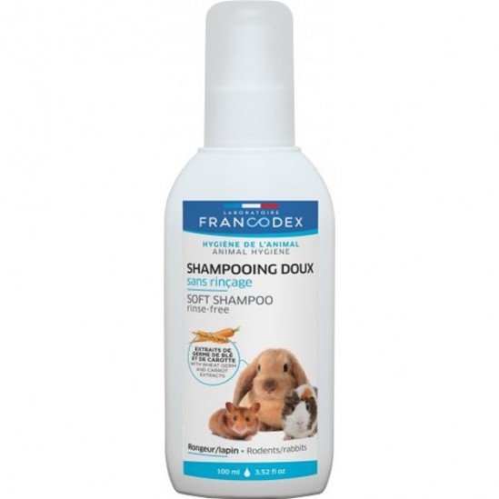 Francodex Shampooing doux sans rinçage 100ml Francodex Shampooing doux sans rinçage 100ml