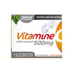 Nutrisanté vitamine c 500mg 24 comprimés effervescents