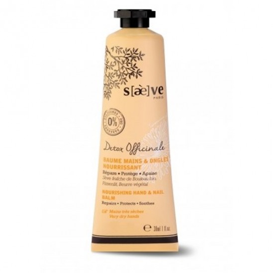 Saeve detox officinale baume mains&ongles nourrissant 30ml Saeve detox officinale baume mains&ongles nourrissant 30ml