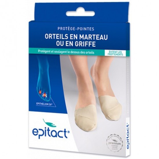 Epitact protège-pointes orteils en marteau taille M x2 Epitact protège-pointes orteils en marteau taille M x2