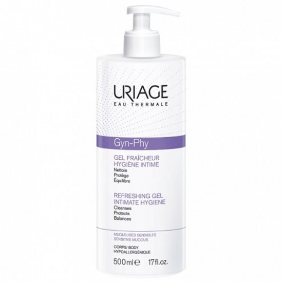 Uriage gyn-phy gel fraîcheur 500ml Uriage gyn-phy gel fraîcheur 500ml