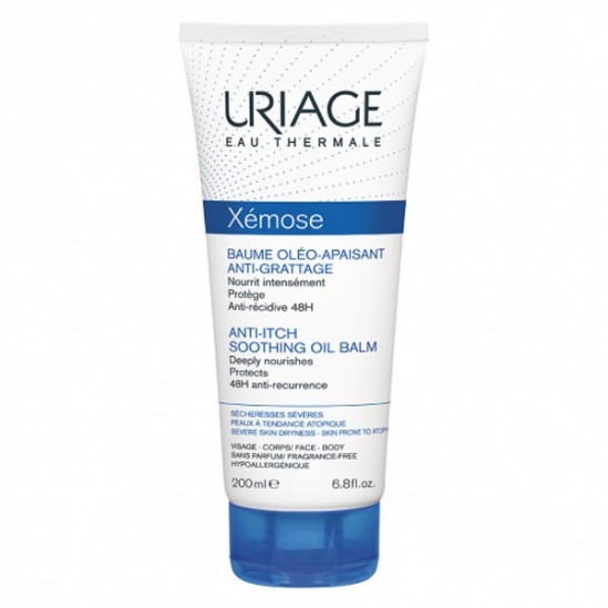 Uriage xémose baume oléo apaisante anti-grattage 200ml Uriage xémose baume oléo apaisante anti-grattage 200ml