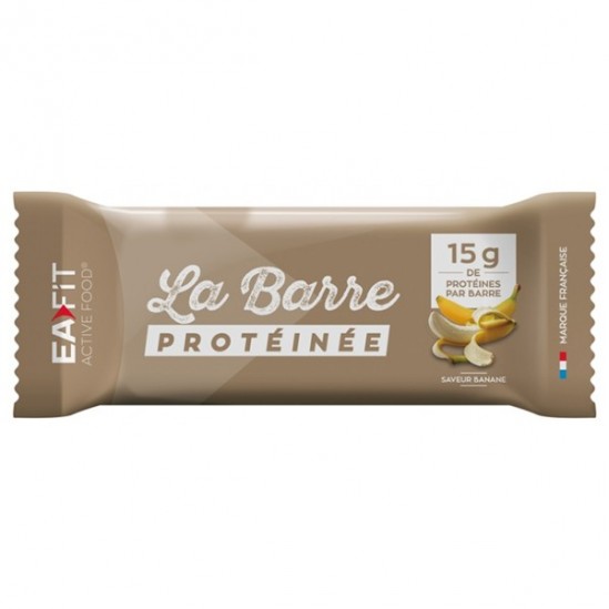 Eafit la barre protéinée banane 46g Eafit la barre protéinée banane 46g