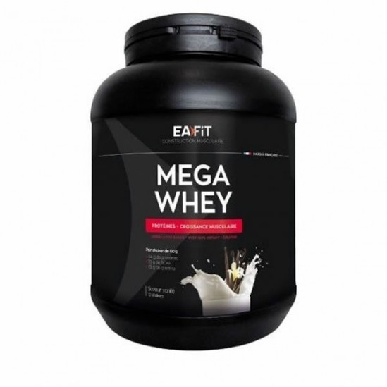 Eafit creatine complex megawhey saveur vanille 750g Eafit creatine complex megawhey saveur vanille 750g