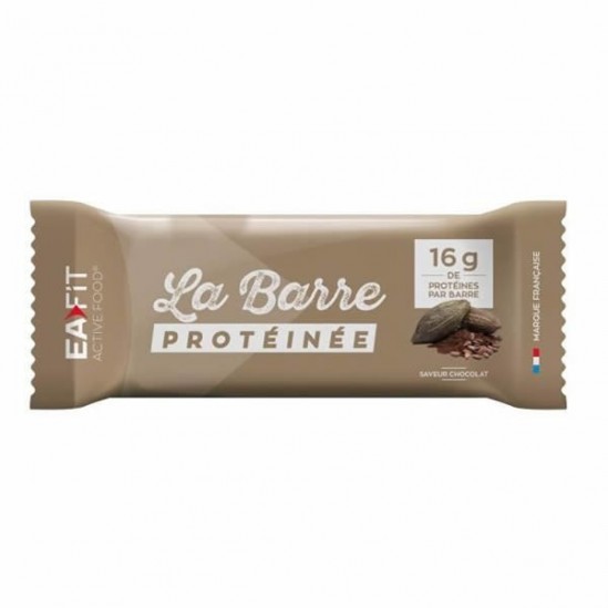 Eafit la barre protéinée chocolat unité 46g Eafit la barre protéinée chocolat unité 46g