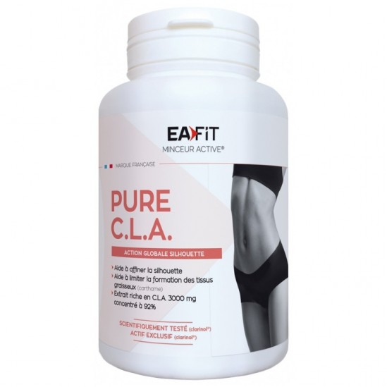 Eafit pure cla graisses rebelles 90 capsules Eafit pure cla graisses rebelles 90 capsules