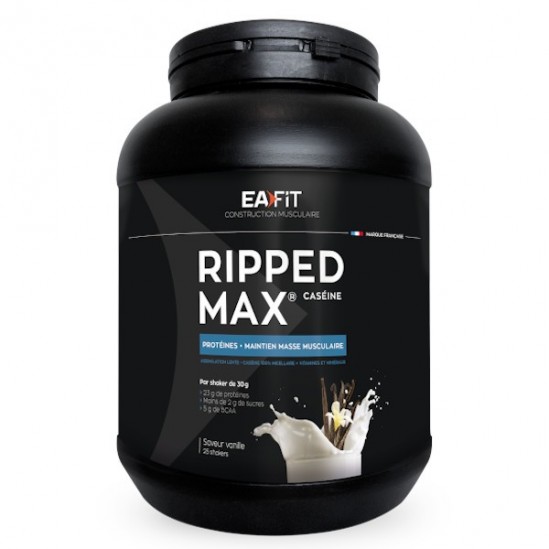 Eafit ripped max caseine vanille 750g Eafit ripped max caseine vanille 750g