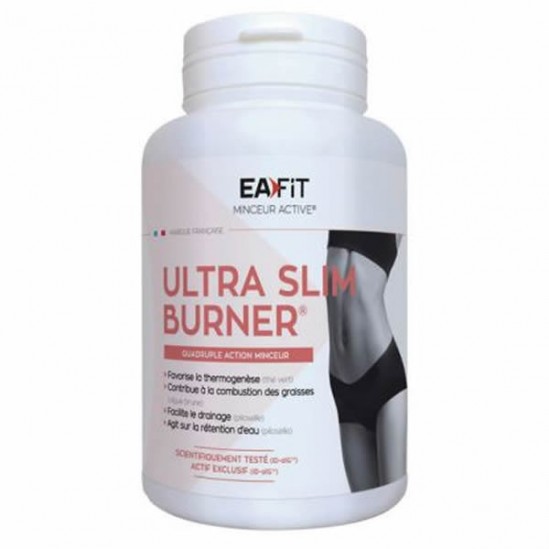 Eafit ultra slim Burner quadruple action minceur 120 gélules Eafit ultra slim Burner quadruple action minceur 120 gélules