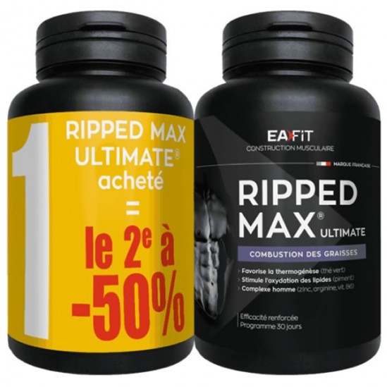 Eafit ripped max 2x120 comprimés 268g Eafit ripped max 2x120 comprimés 268g