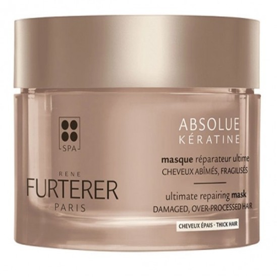 René furterer absolue kératine masque réparateur ultime cheveux épais 200ml René furterer absolue kératine masque réparateur ultime cheveux épais 200ml