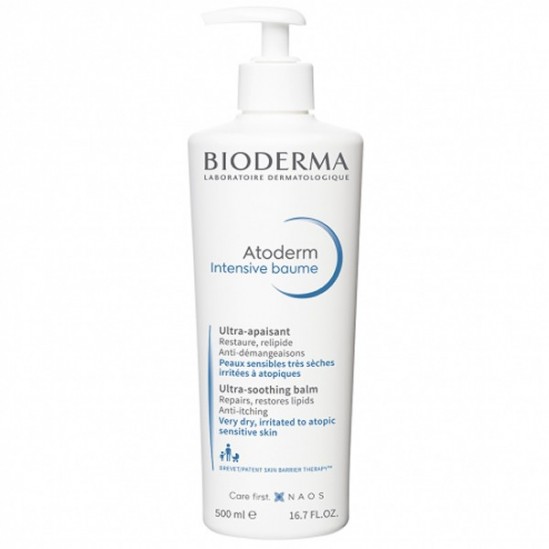 Bioderma atoderm baume intensive flacon 500ml Bioderma atoderm baume intensive flacon 500ml
