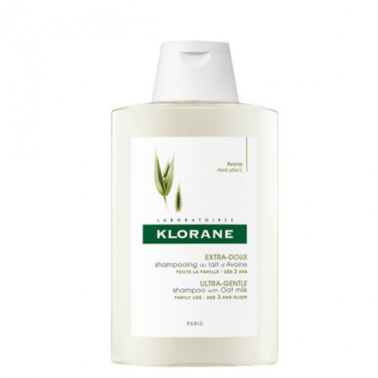 Klorane shampooing extra-doux au lait d'avoine 100ml Klorane shampooing extra-doux au lait d'avoine 100ml