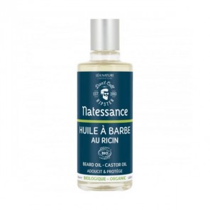 Natessance huile à barbe au ricin bio 100ml