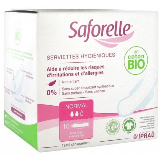 SAFORELLE COTON PROT SERV JOUR 10 SAFORELLE COTON PROT SERV JOUR 10