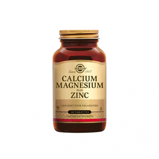 Solgar calcium magnesium plus zinc 100 tablets Solgar calcium magnesium plus zinc 100 tablets