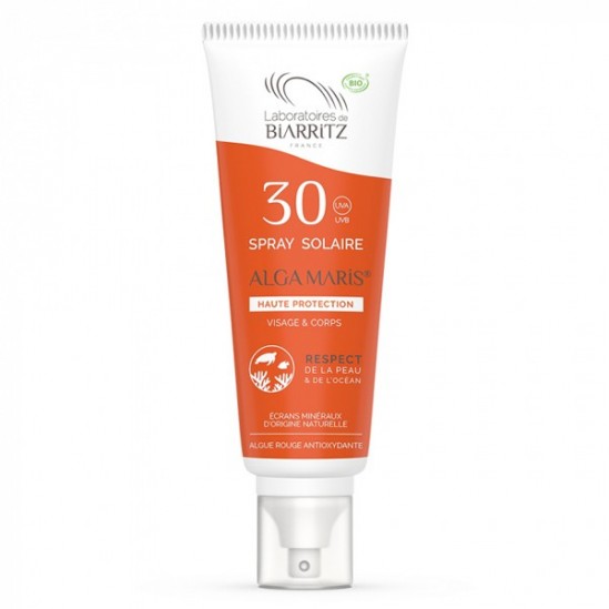 Biarritz spray solaire spf30 bio 100ml Biarritz spray solaire spf30 bio 100ml
