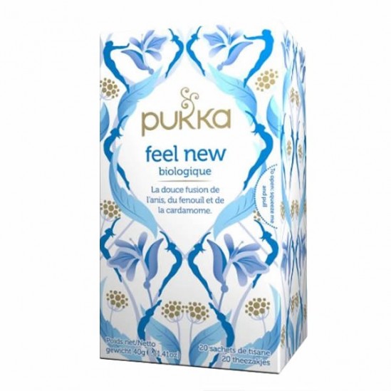 Pukka infusion feel new bio 20 sachets Pukka infusion feel new bio 20 sachets
