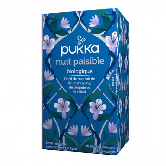 Pukka infusion nuit paisible bio 20 sachets Pukka infusion nuit paisible bio 20 sachets
